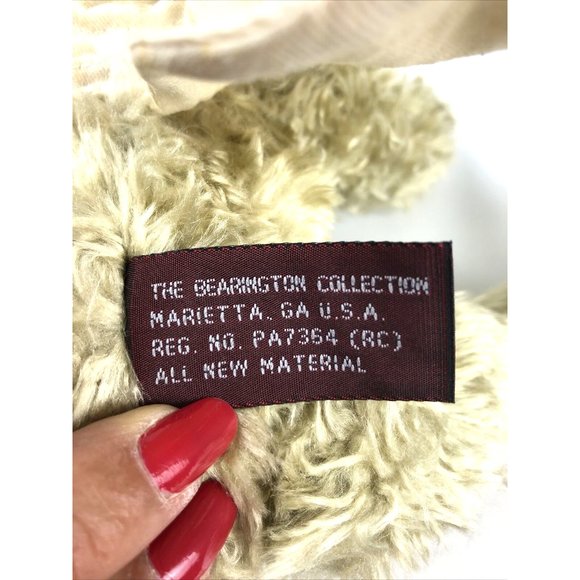 Bearington Bear Collection Vintage Michael with Frog 14" - Picture 7 of 10